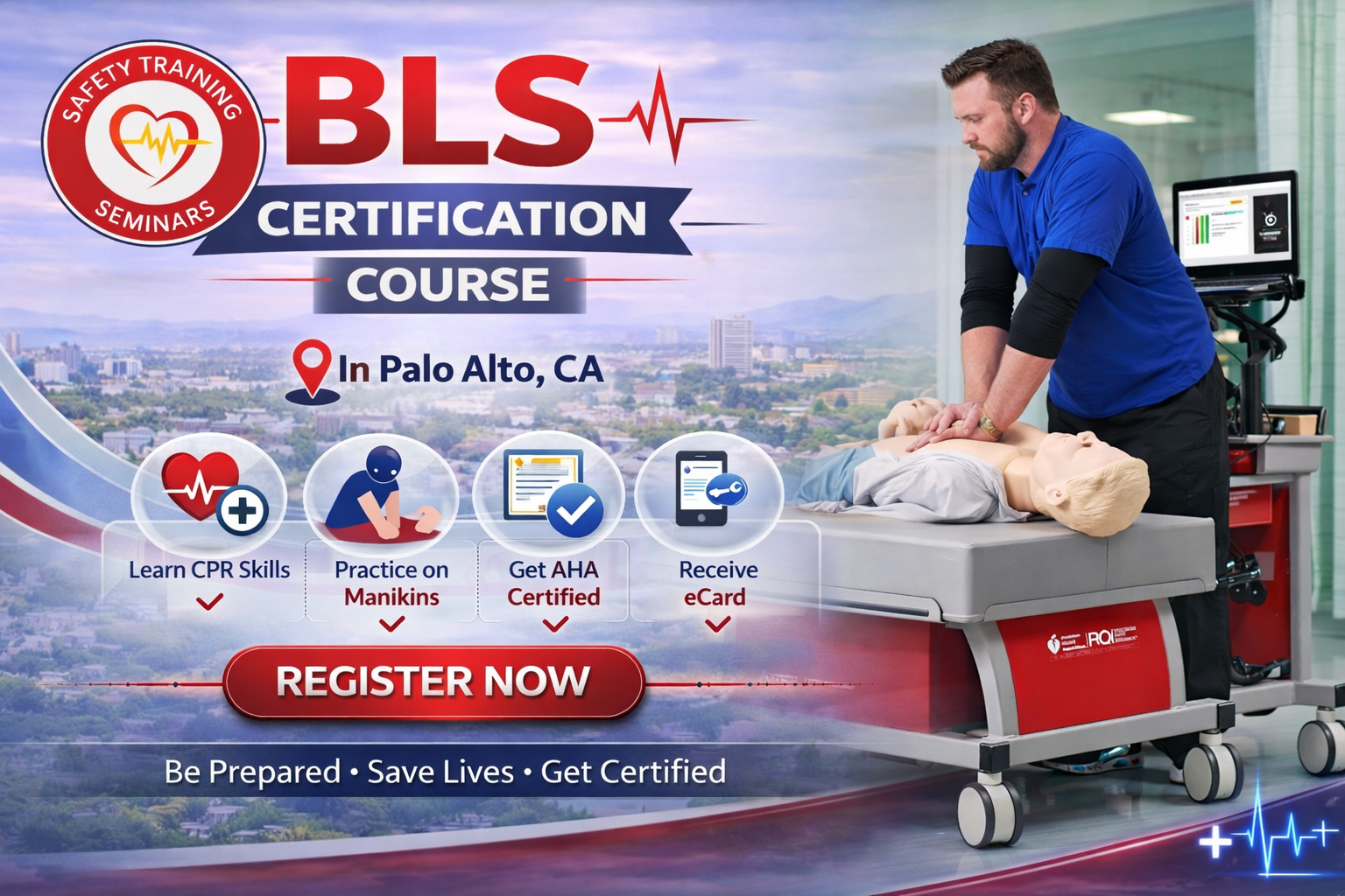 BLS certification course in Palo Alto