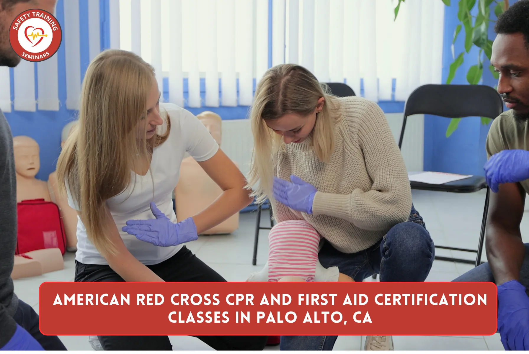 American Red Cross CPR and First Aid Certification Classes in Palo Alto, CA